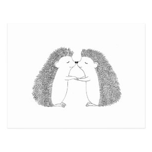 Cartes Postales Herisson Drole Originales Zazzle Fr