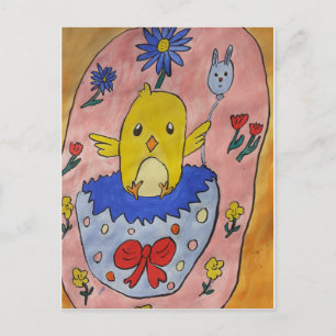 Carte postale mignonne Pâques