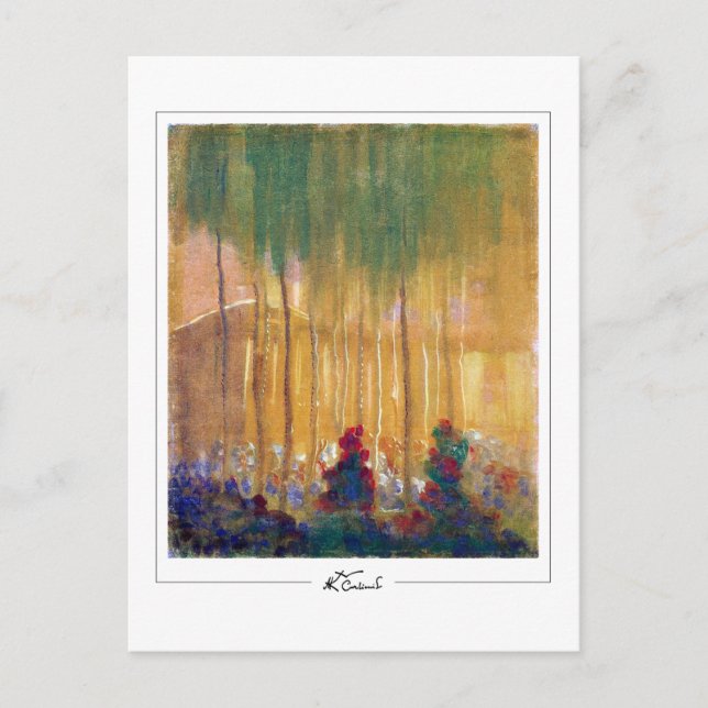 Carte Postale Mikalojus Konstantinas Ciurlionis #135 - Fin A... (Devant)