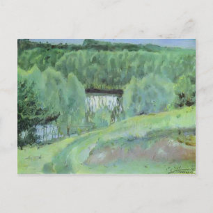 Carte Postale Mikhail Nesterov - Pond