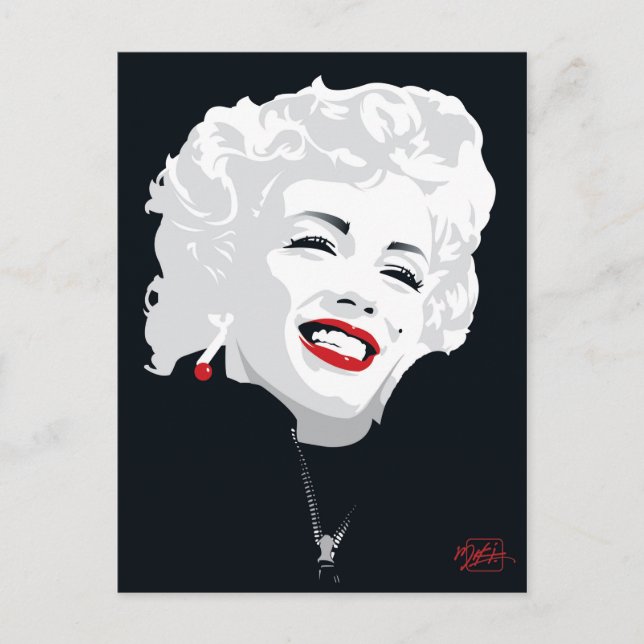 Carte Postale Miki Marilyn (Devant)