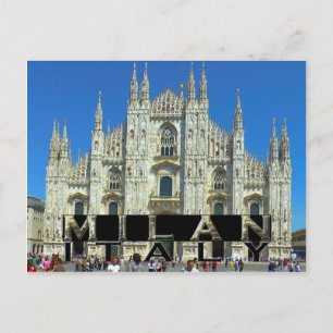 Carte Postale Milan