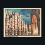 Carte Postale Milan Italie Duomo di Milano Vintage<br><div class="desc">Titre : Vintage Milan Italie Carte postale : Duomo di Milano Splendor - Jeu architectural Renaissance Collection Memorabilia Produit Description : Vintage Milan Italie Carte postale : Un hommage intemporel au Duomo di Milano - Symbole de la Renaissance Grandeur Découvrez l'élégance historique et la splendeur architecturale de Milan avec cette...</div>