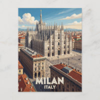 Milan Italie Duomo Voyage Art 🏛️