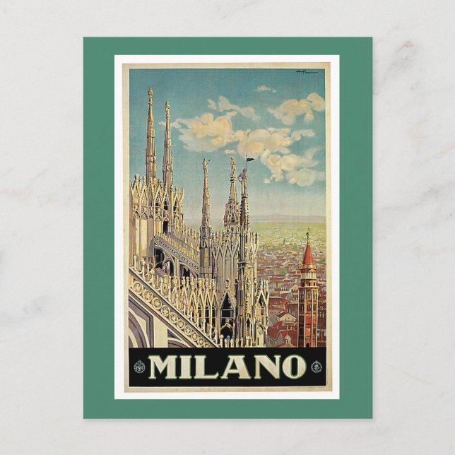 Carte Postale Milano (Devant)