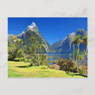 Carte Postale Milford Sound, Nouvelle-Zélande