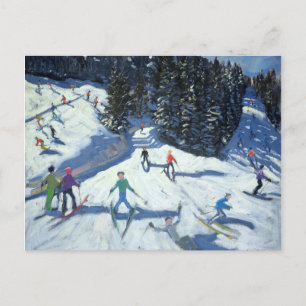 Carte Postale Milieu de la matinée sur la piste 2004