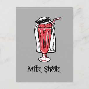 Carte Postale Milk Sheikh