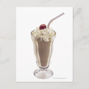 Carte Postale Milkshake