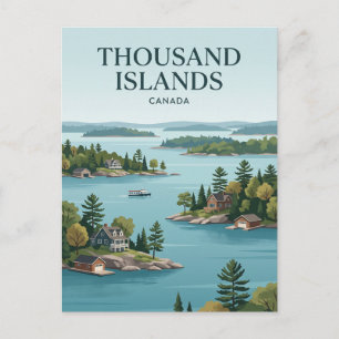 Carte Postale Mille Îles Canada