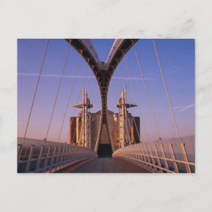 Carte Postale Millennium Bridge, Lowry Centre, Salford