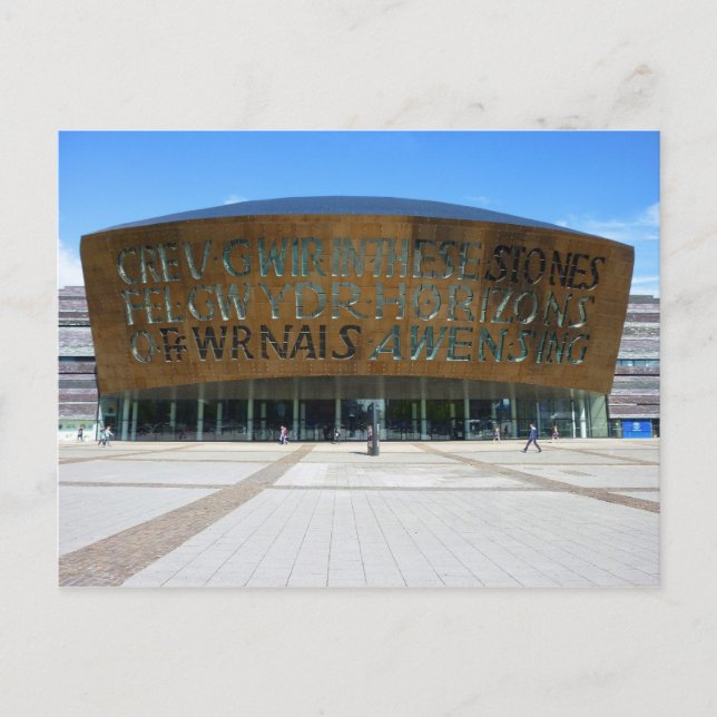 Carte Postale Millennium Centre, Cardiff, Pays de Galles (Devant)