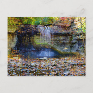 Carte Postale Millikin Falls in Autumn, Columbus, Ohio