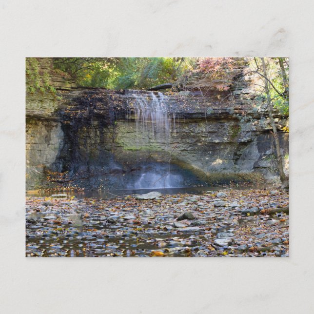 Carte Postale Millikin Falls, QT Metro Park, Columbus, Ohio (Devant)
