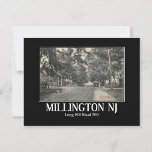 Carte Postale Millington NJ Rural Scene 1910 Vintages inspirés