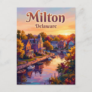 Carte Postale Milton États-Unis