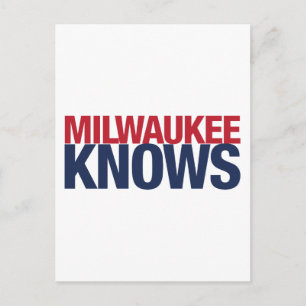 Carte Postale Milwaukee Knows
