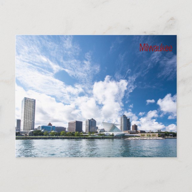 Carte Postale Milwaukee Lakefront (Devant)