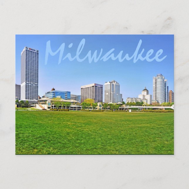 Carte Postale Milwaukee, Wisconsin, États-Unis (Devant)