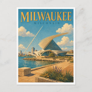 Carte Postale Milwaukee Wisconsin GeoSaga