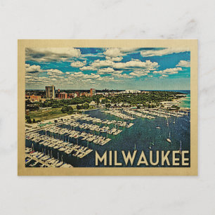 Carte Postale Milwaukee Wisconsin Vintage voyage