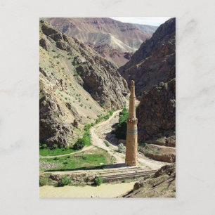 Carte Postale Minaret De Jam, Afghanistan