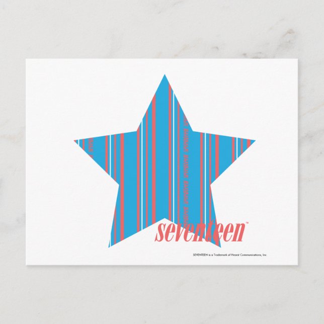 Carte Postale Minces bandes Aqua 2 (Devant)