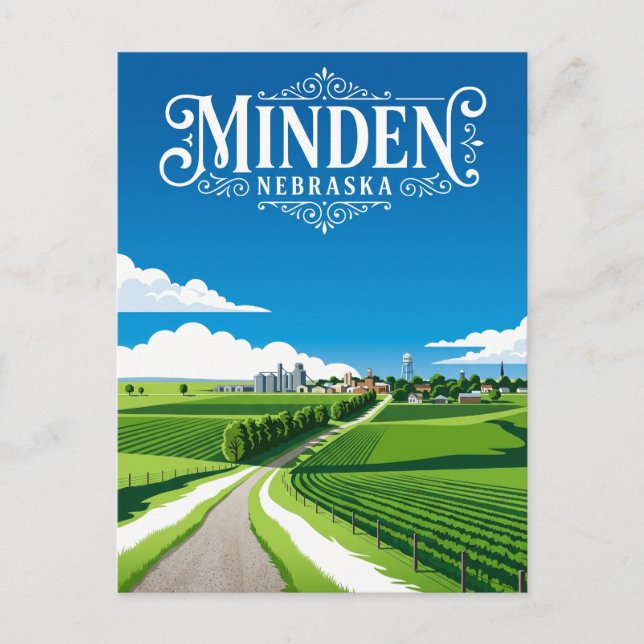 Carte Postale Minden USA (Devant)