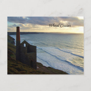 Carte Postale Mine de Wheal Coates Cornouailles Angleterre