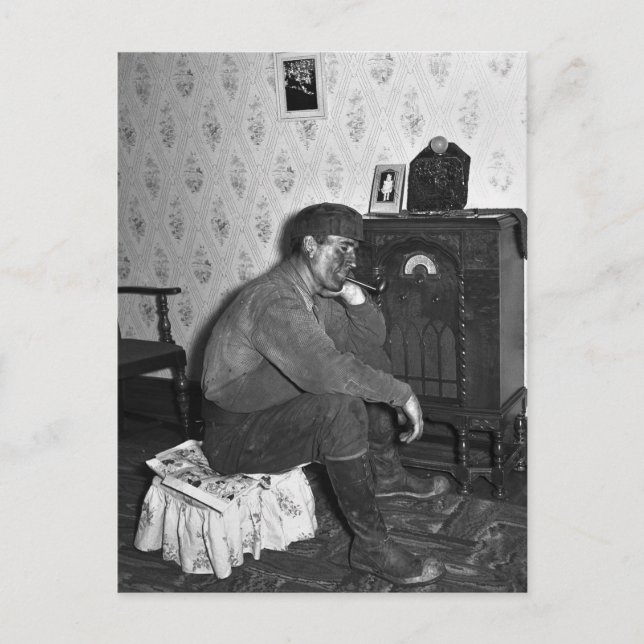 Carte Postale Mineur De Bien À Faire, 1938 (Devant)