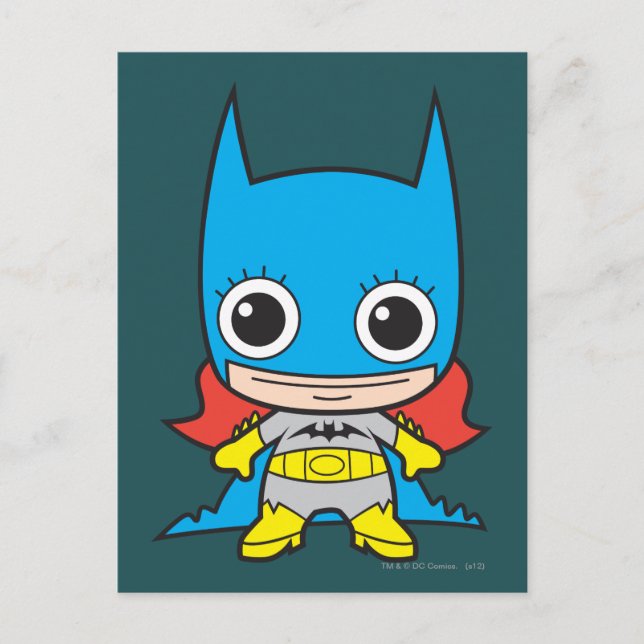 Carte Postale Mini Batgirl (Devant)
