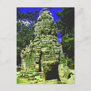 Carte Postale Mini Bayon [Redux] ... Siem Reap, Cambodge