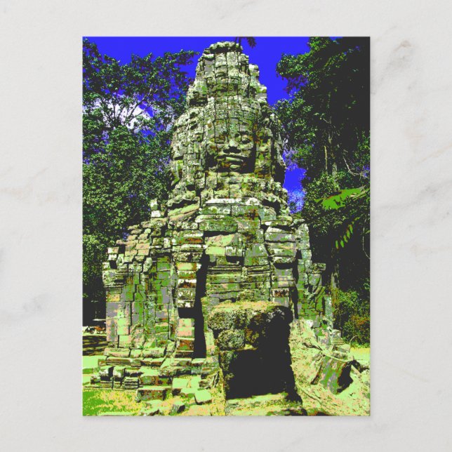 Carte Postale Mini Bayon [Redux] ... Siem Reap, Cambodge (Devant)