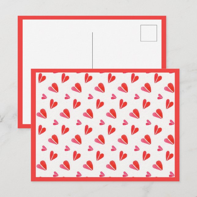 Carte postale MINI HEARTS II (Devant / Derrière)
