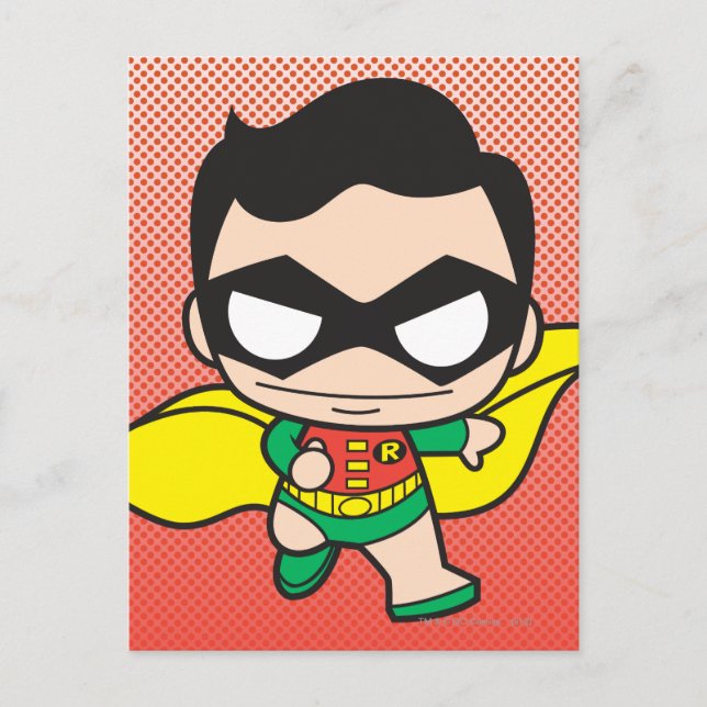 Carte Postale Mini Robin (Devant)