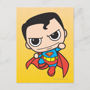 Carte Postale Mini Superman volant