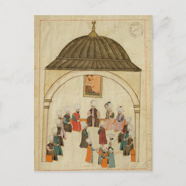 Carte Postale Miniature de la "Memorie Turchesche" (Devant)