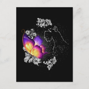 Carte Postale Miniature Schnauzer Chien Au Paradis Mémorial Chie