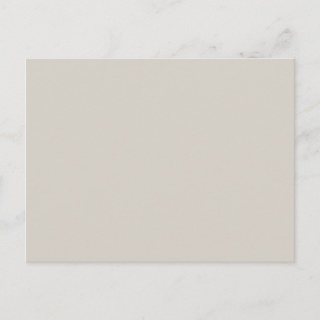 Carte Postale Minimal Blank Color  (Devant)