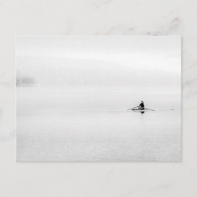 Carte Postale Minimalisme à une seule échelle (Devant)