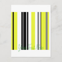 Minimalisme Bandes Jaunes et Noires