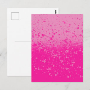 Carte Postale Minimalisme rose 