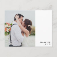 Minimaliste | Blanc | Mariage photo Merci