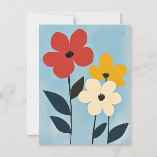 Carte Postale Minimaliste scandinave #160