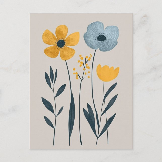 Carte Postale Minimaliste scandinave #169 (Devant)