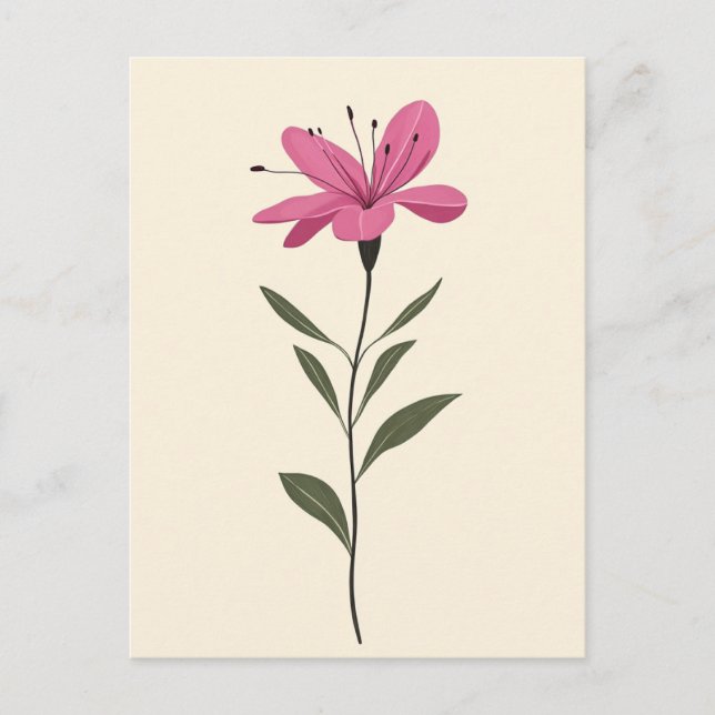 Carte Postale Minimaliste scandinave #171 (Devant)