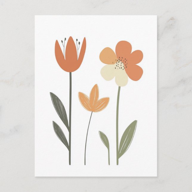 Carte Postale Minimaliste scandinave #173 (Devant)