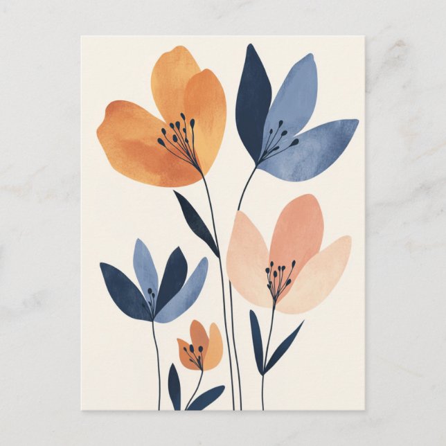 Carte Postale Minimaliste scandinave #175 (Devant)