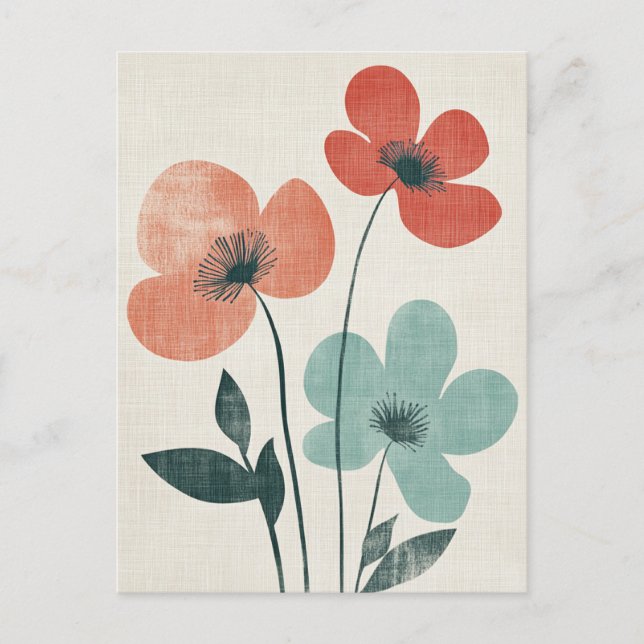 Carte Postale Minimaliste scandinave #176 (Devant)