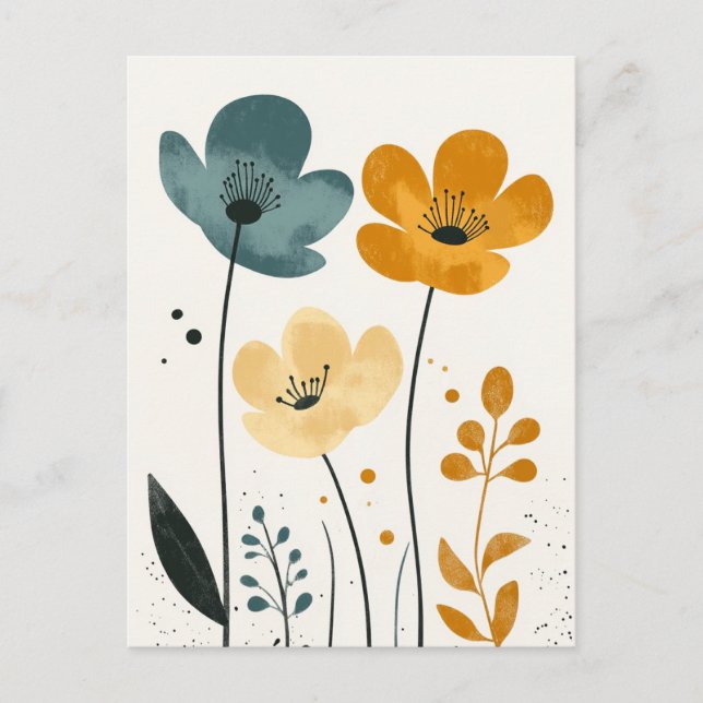 Carte Postale Minimaliste scandinave #177 (Devant)